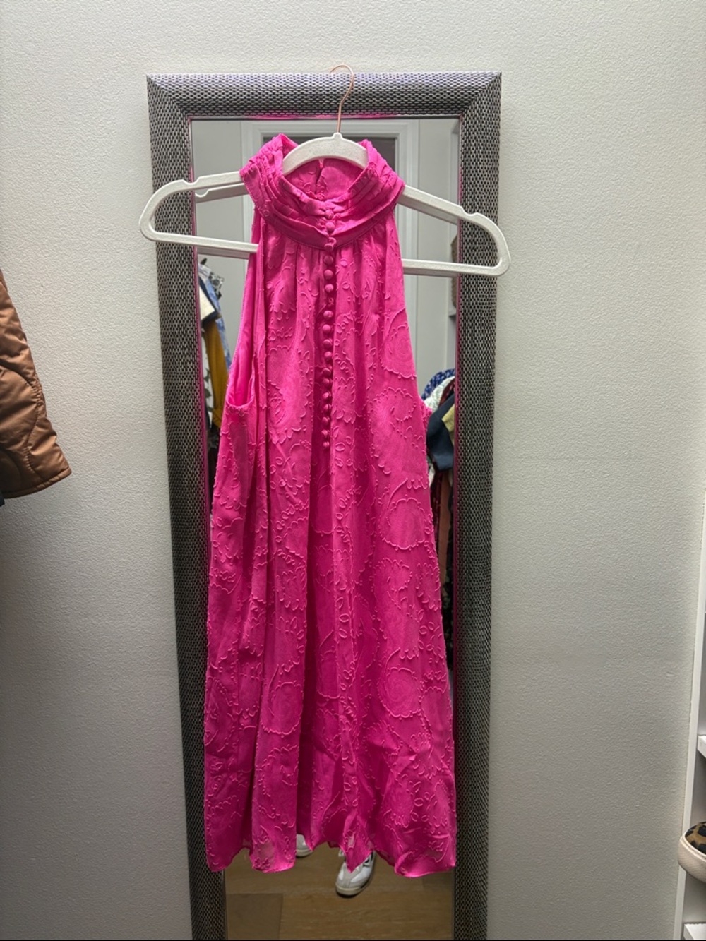 Lilly Pulitzer Hot Pink high neck dress